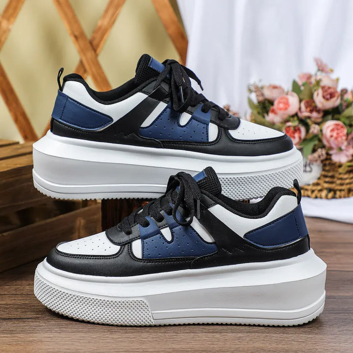 Meredith | Women’s Platform Sneakers with Laces and Perforations
