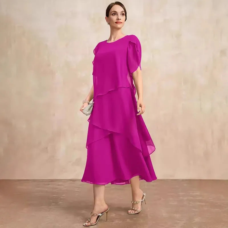 Jean | Classic Chiffon Dress