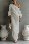 Emily | Women's One-Shoulder Flowing Elegant Dress
