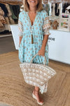 Audrey | Boho Midi Tassel Dress