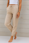Veda | Breathable Trousers with Elastic Waist and Relaxed Fit