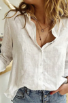 Mila | Women’s Shirt with Button Front and Collar