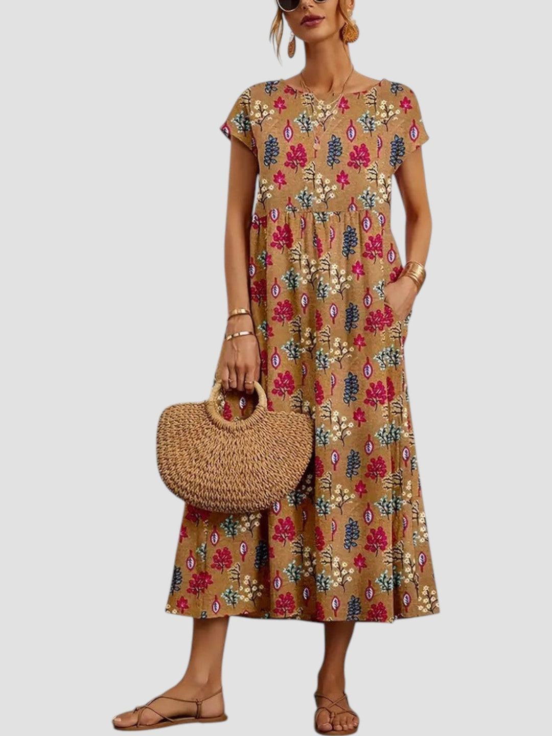 Lynn | Vintage Maxi Dress