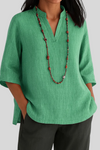 Corinne | Blouse with Relaxed Fit and Lightweight Fabric
