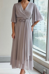 Louise | Elegant V-neck maxi dress