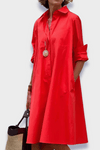 Gemma | Women's Midi Polo Dress with Classic Design and Versatile Style