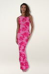Ellery | Women's Maxi Dress with Floral Print and Sleeveless Design