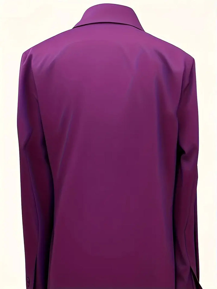 Lenora | V-Neck Blouse with Satin Finish and Elegant Design
