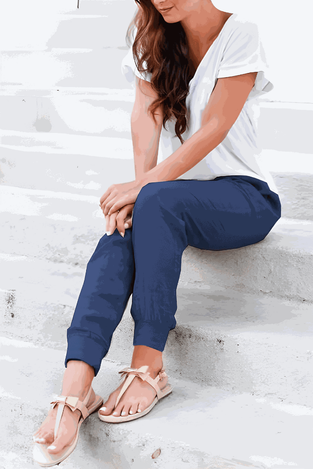 Sedona | Jogger Trousers with Drawstring Waist and Elastic Cuffs