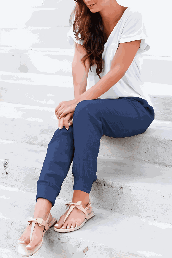 Sedona | Jogger Trousers with Drawstring Waist and Elastic Cuffs
