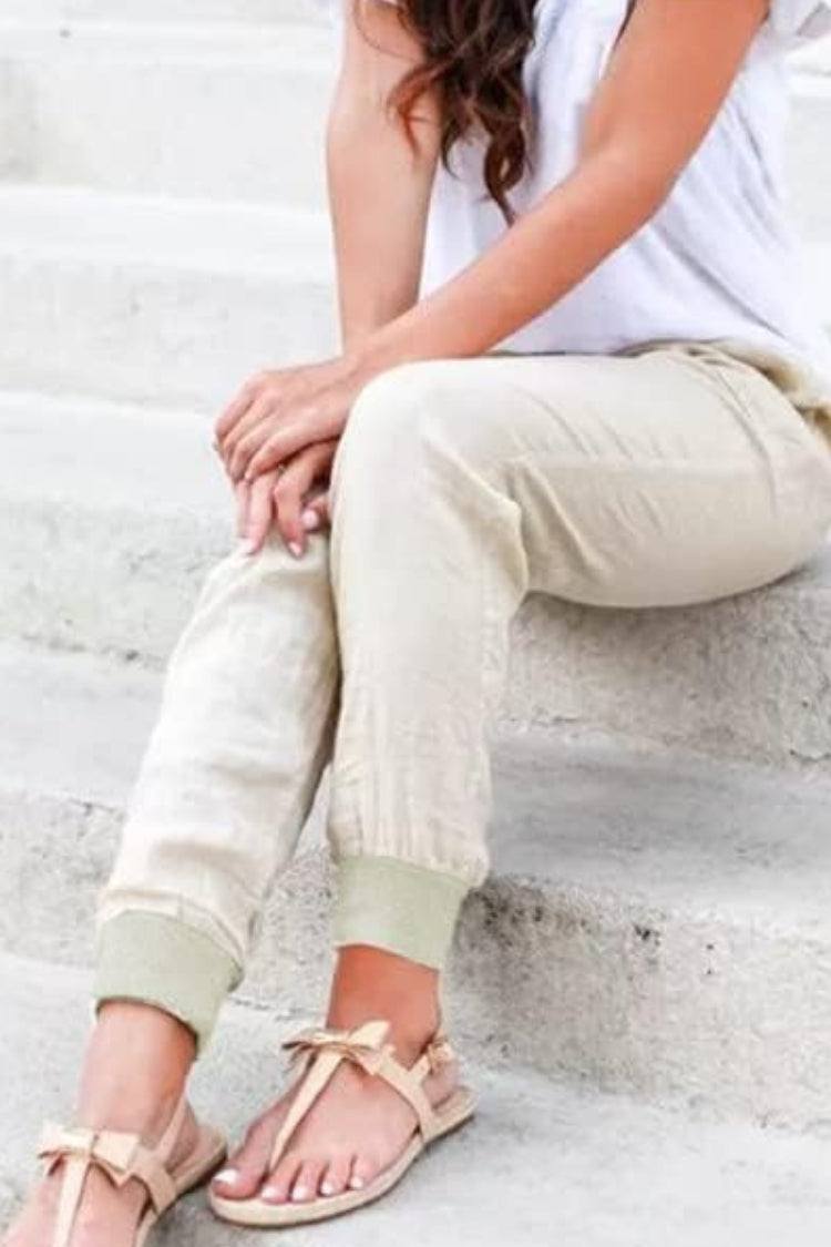 Sedona | Jogger Trousers with Drawstring Waist and Elastic Cuffs