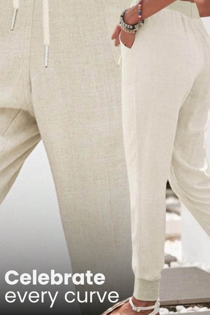 Sedona | Jogger Trousers with Drawstring Waist and Elastic Cuffs