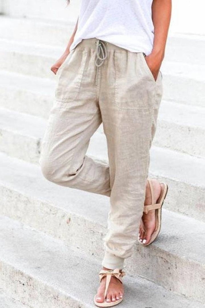 Sedona | Jogger Trousers with Drawstring Waist and Elastic Cuffs