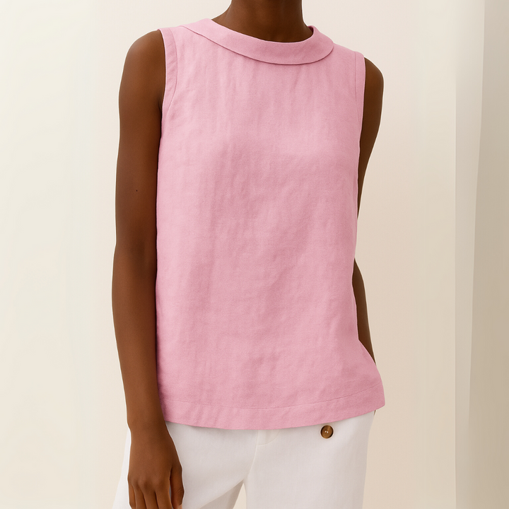 Emberlyn | Roll-Collar Top – unique and memorable