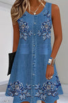 Linnea | Women's Sleeveless Dress with Flowy Design and Versatile Style