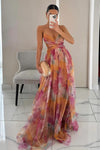 Cindy | Beautiful Floral Print Maxi Dress