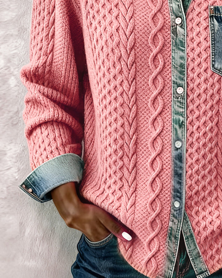 Teagan | Long-Sleeve Shirt with Button Closure