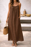 Lena | Women's Maxi Dress Spaghetti Strap Sundress