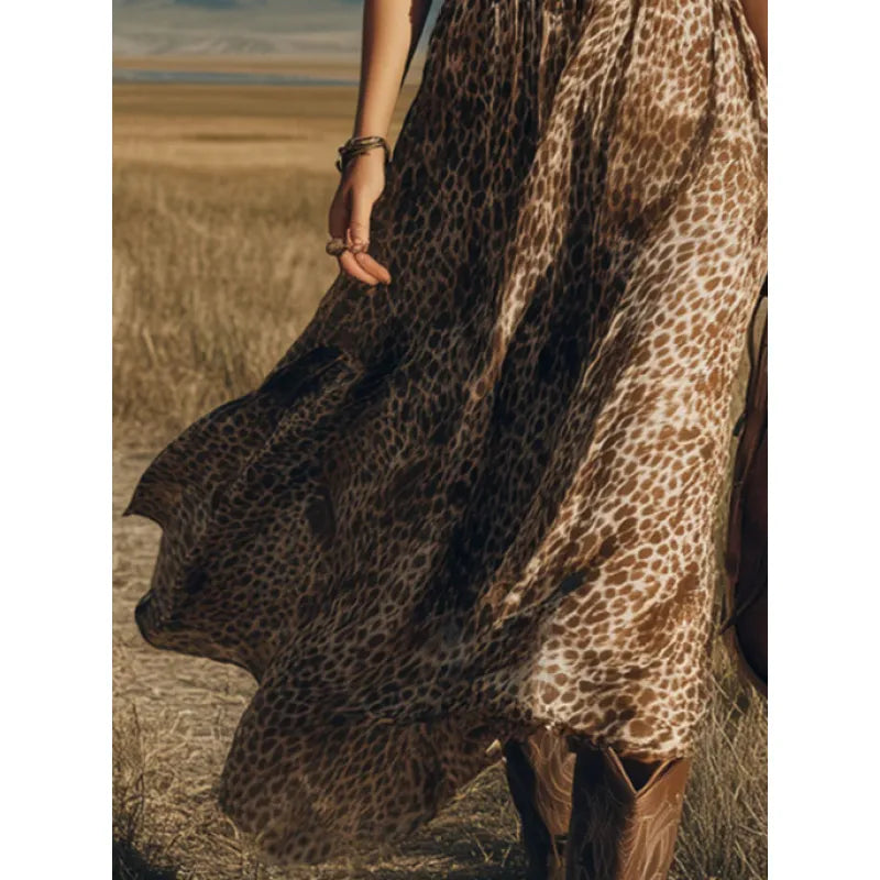 Hailey | Women’s Maxi Dress with Halter and Smocking
