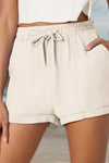 Elowen | Women's Shorts with Drawstring Waist and Pockets