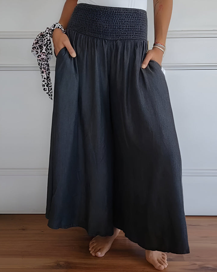 Nova | Trousers with Elasticated Waist and Relaxed Fit