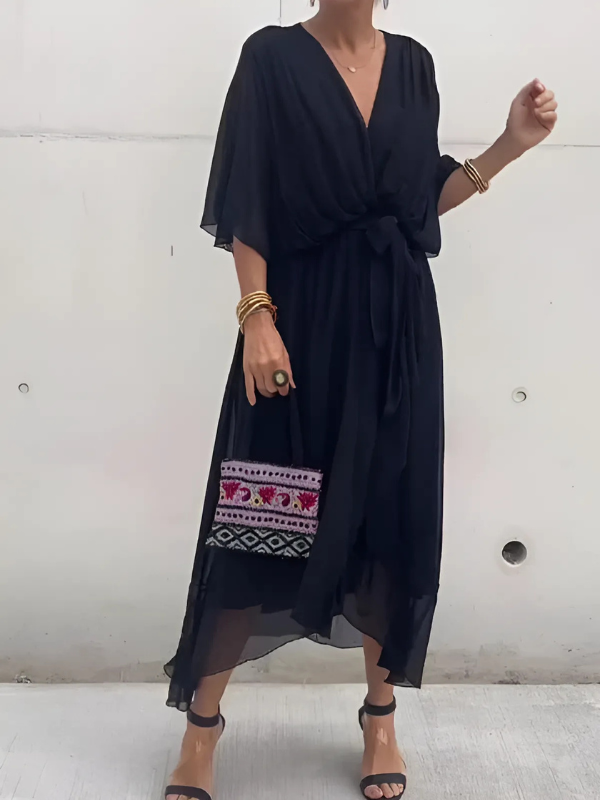 Lori | Timeless Wrap Midi Dress
