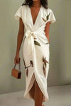 Hadley | Women's Wrap Dress with Adjustable Tie and Versatile Design