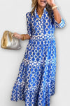 Wendy | Midi Dress with Chain Pattern