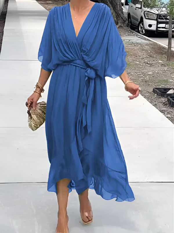 Lori | Timeless Wrap Midi Dress