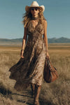Hailey | Women’s Maxi Dress with Halter and Smocking
