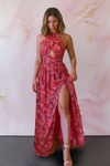 Novara | Women's Floral Maxi Dress with Flowing Design and Adjustable Straps