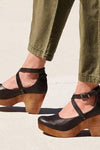 Teresa | Elegant Wedge Heels with Closed Toe & Ankle Strap