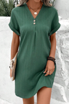 Brenda™ | V-Neck Spring Dress