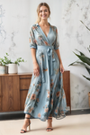Stacey™ | V-Neck Midi Dress