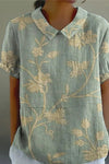 Nancy | Floral Shirt and fashion-forward