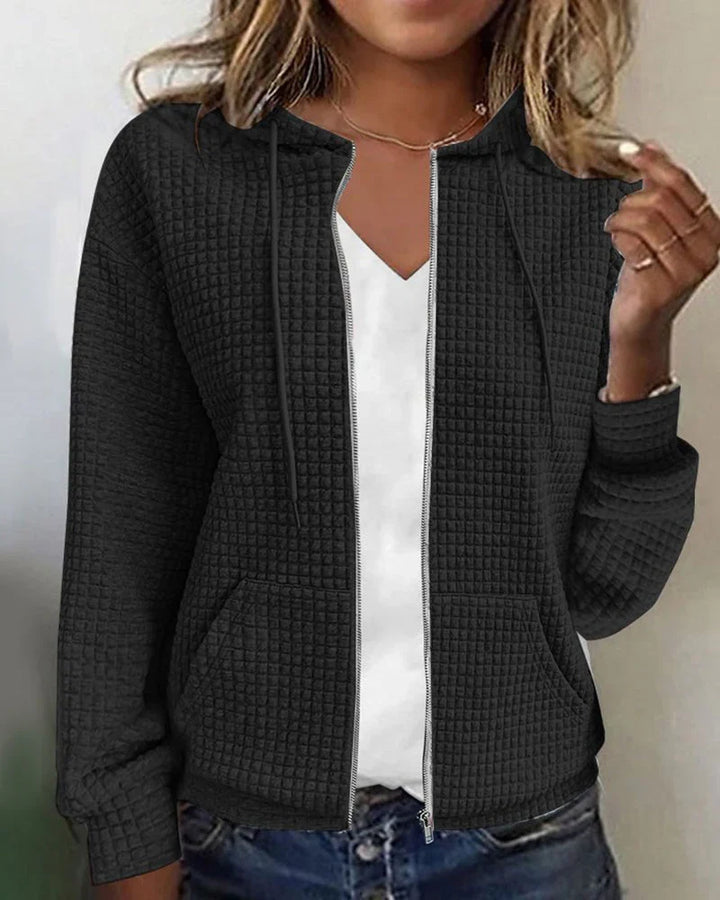 Caroline Casual Cotton Blend Jacket for Women