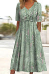 Rosewood | Women's Floral Summer Dress with Sleeveless Design and A-Line Cut