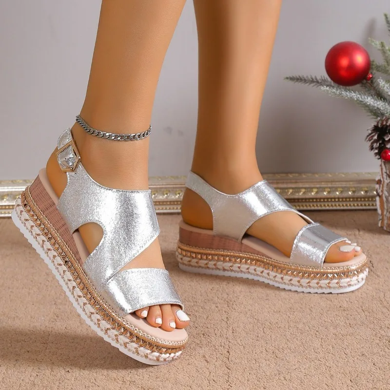 Karen | Glamour Platform Sandals