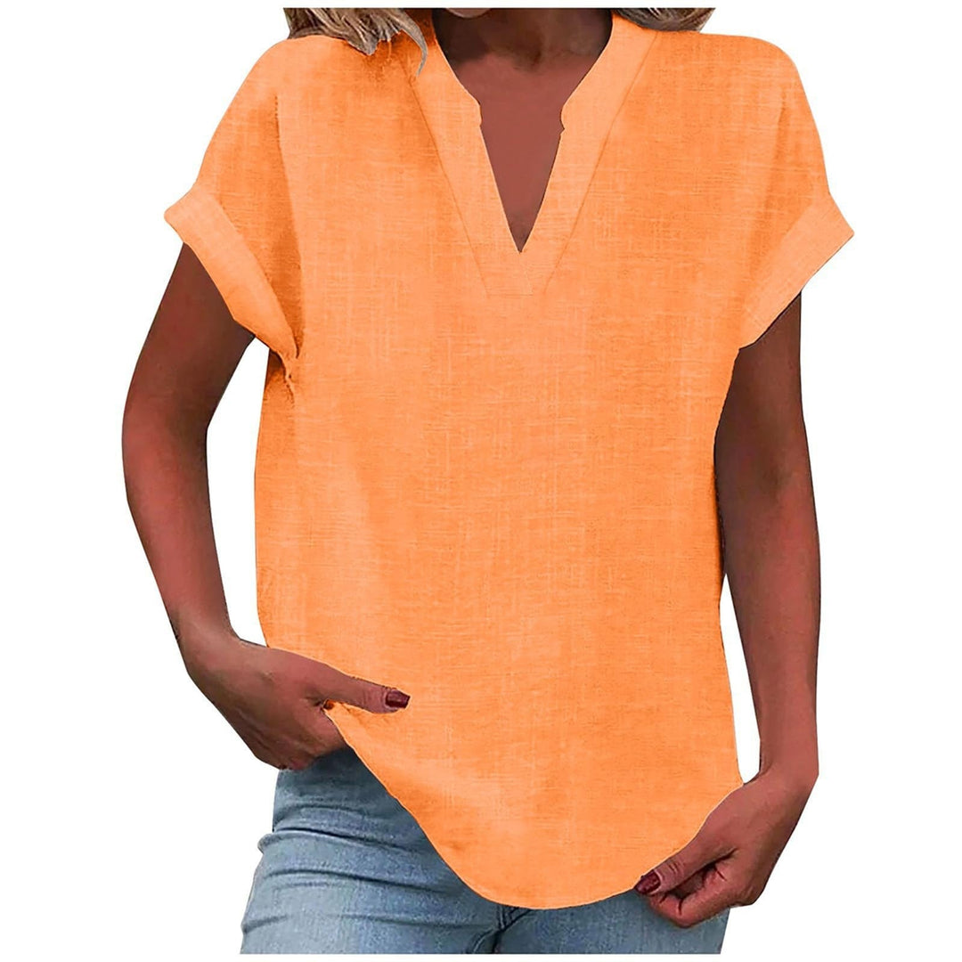Sienna | V-Neck Blouse with Relaxed Fit and Lightweight Fabric