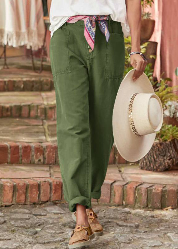 Marcella | Relaxed Trousers with Wide Leg and Adjustable Waist