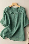 Evelina | Blouse — graceful, romantic, slightly unique