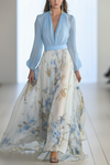 Kelli™ | Maxi Dress with Dazzling Floral Print