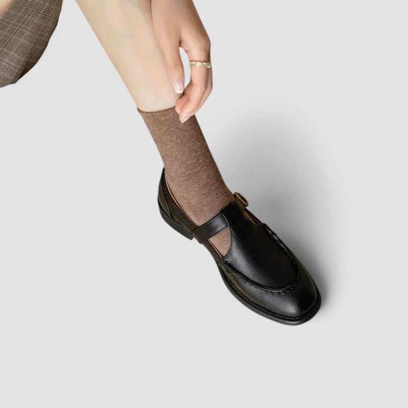 Carla™ | Orthopedic Square-Toe Mary Jane Shoes