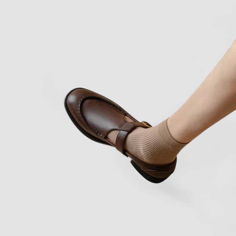 Carla™ | Orthopedic Square-Toe Mary Jane Shoes