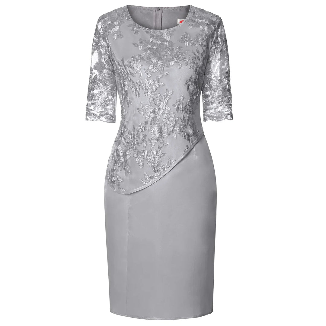 Frances | Short Sleeve Midi Dress