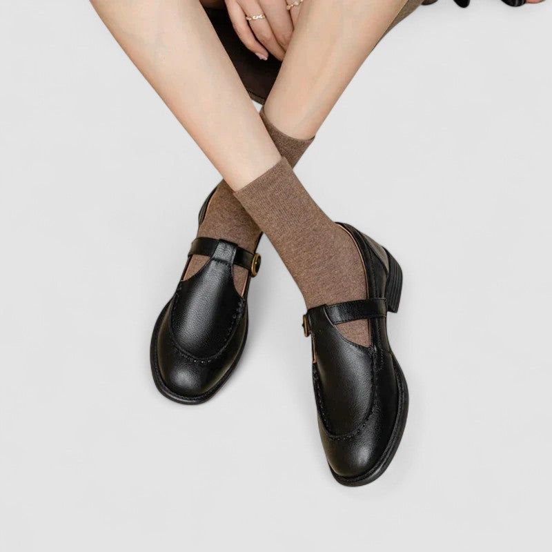Carla™ | Orthopedic Square-Toe Mary Jane Shoes