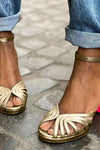 Milviana | Classic Sandals with Ankle Strap and Open Toes