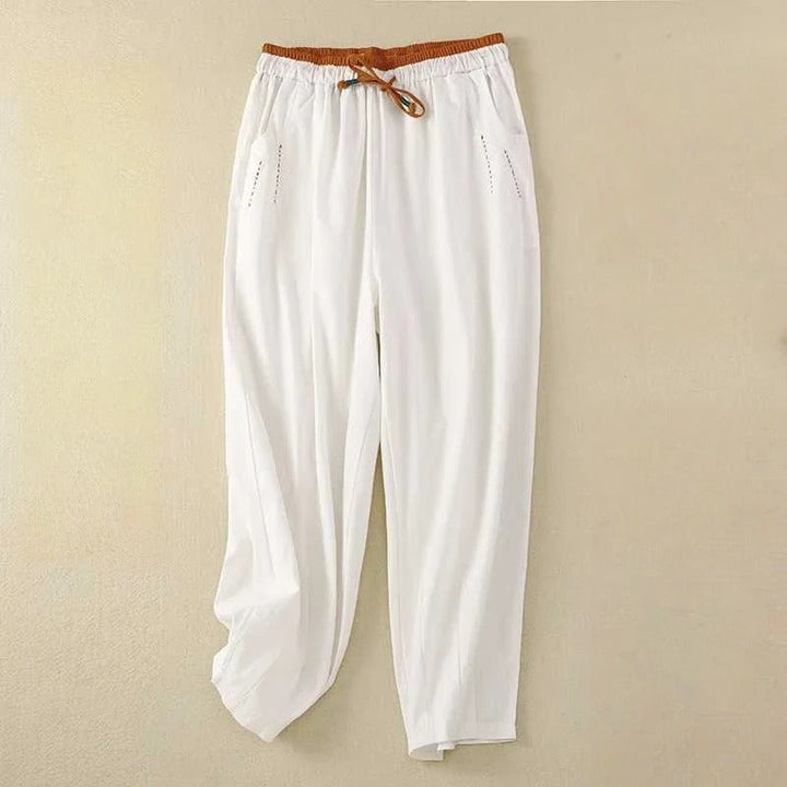 Marisol | Summer Trousers with Relaxed Fit and Lightweight Fabric