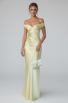 Anastacia | Women's Off Shoulder Fitted Maxi Dress