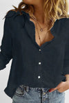 Cecilia | Button Down Shirt with Lapel Collar
